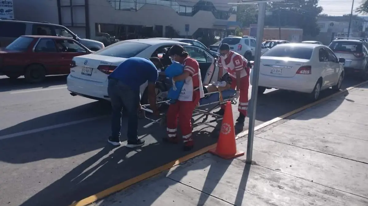 Auxilió a una mujer embarazada